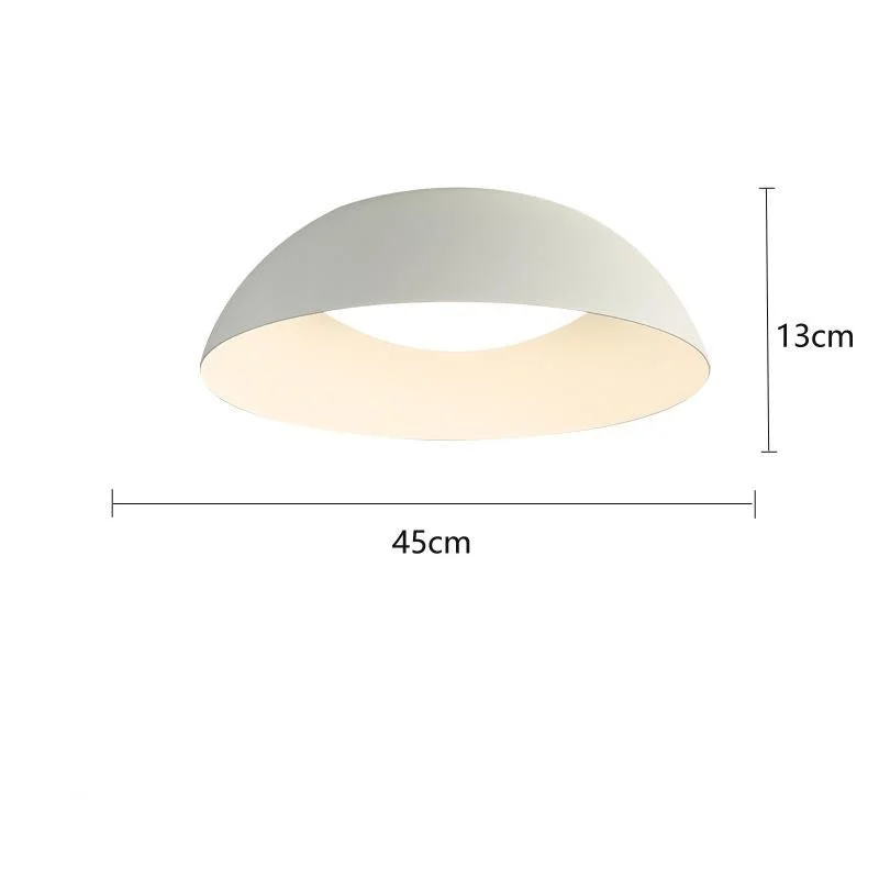 Led Ceiling Lamp In The Master Bedroom Cool Wind Design White Very Simple Modern Study Living Room Nordic Lamps