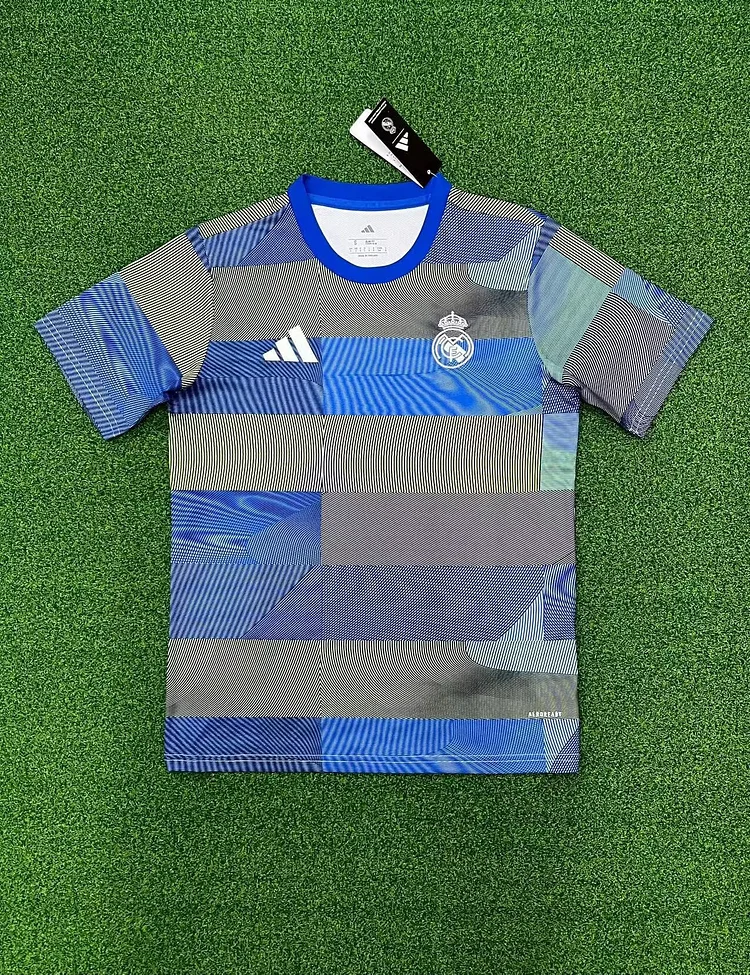 25/26 Real Madrid pre-match training fan version