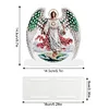 Acrylic Jesus 5D DIY Diamond Art Paper Towel Storage Rack Decor for Home Decor