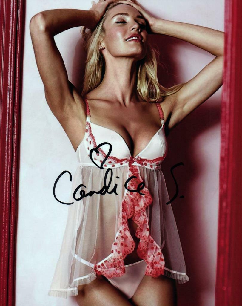 Candice Swanepoel autographed 8x10 Photo Poster painting signed Picture Very Nice and COA