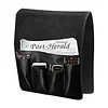 NICEYST Couch Sofa Armrest Organiser Arm Chair Caddy Bedside Storage Pocket with 6 Pockets TV Remote Holder Bed Storage Pocket Bag for Cellphone Tablet Notepad Book Magazines DVD Glasses