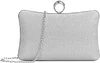 UBORSE Clutch Damen Pailletten Handtasche Strass Abendtasche mit Kette Gl&auml;nzend Brauttasche Elegant Portemonnaie Tasche Geldb&ouml;rse Envelope Tasche f&uuml;r Hochzeit Cocktailparty Tanzparty Geburtstag