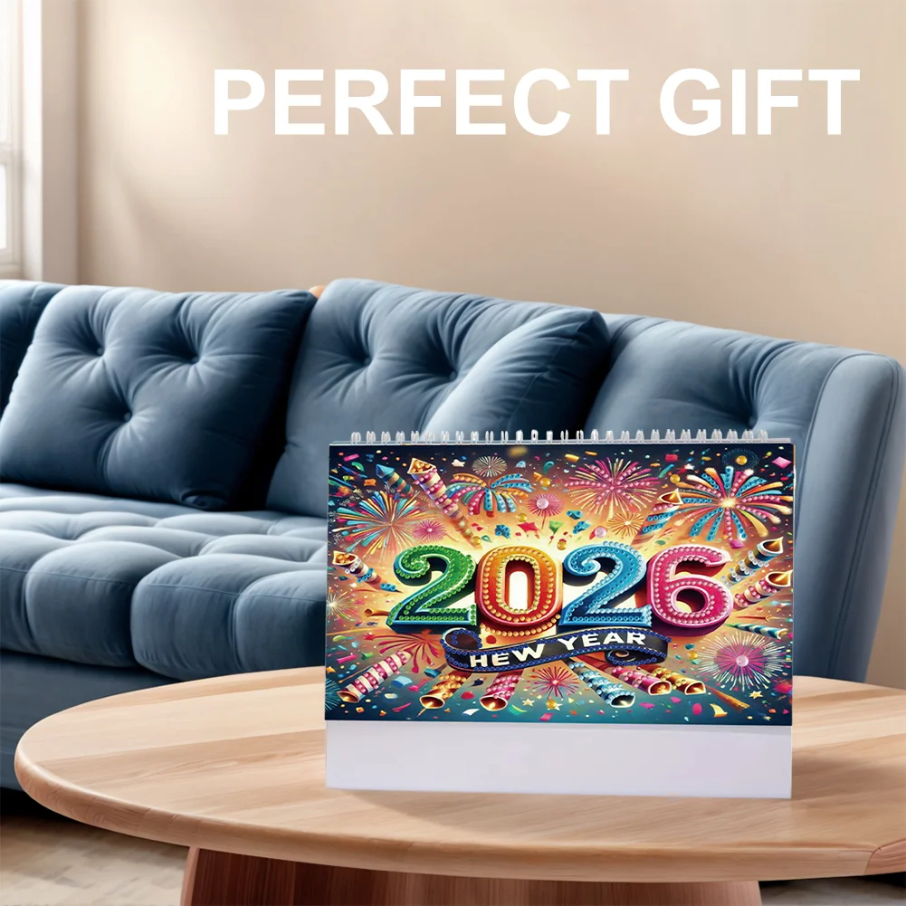 5D/DIY Calendar Crystal Painting Desk Calendars Kit Diamond Decorations Calendar