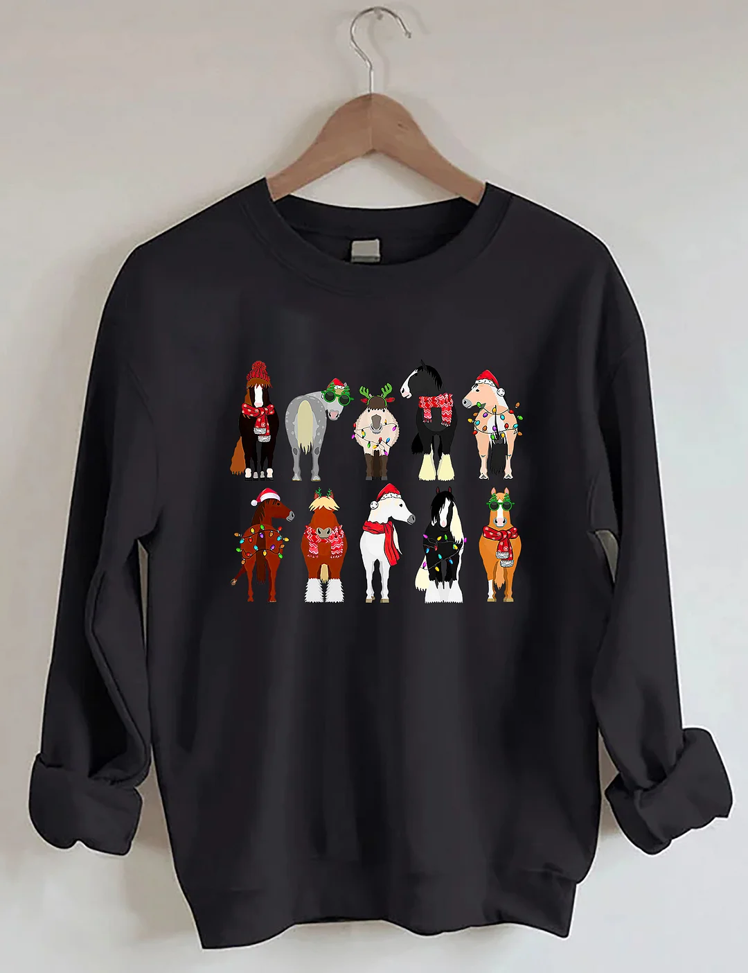 Horse Lover Christmas Sweatshirt