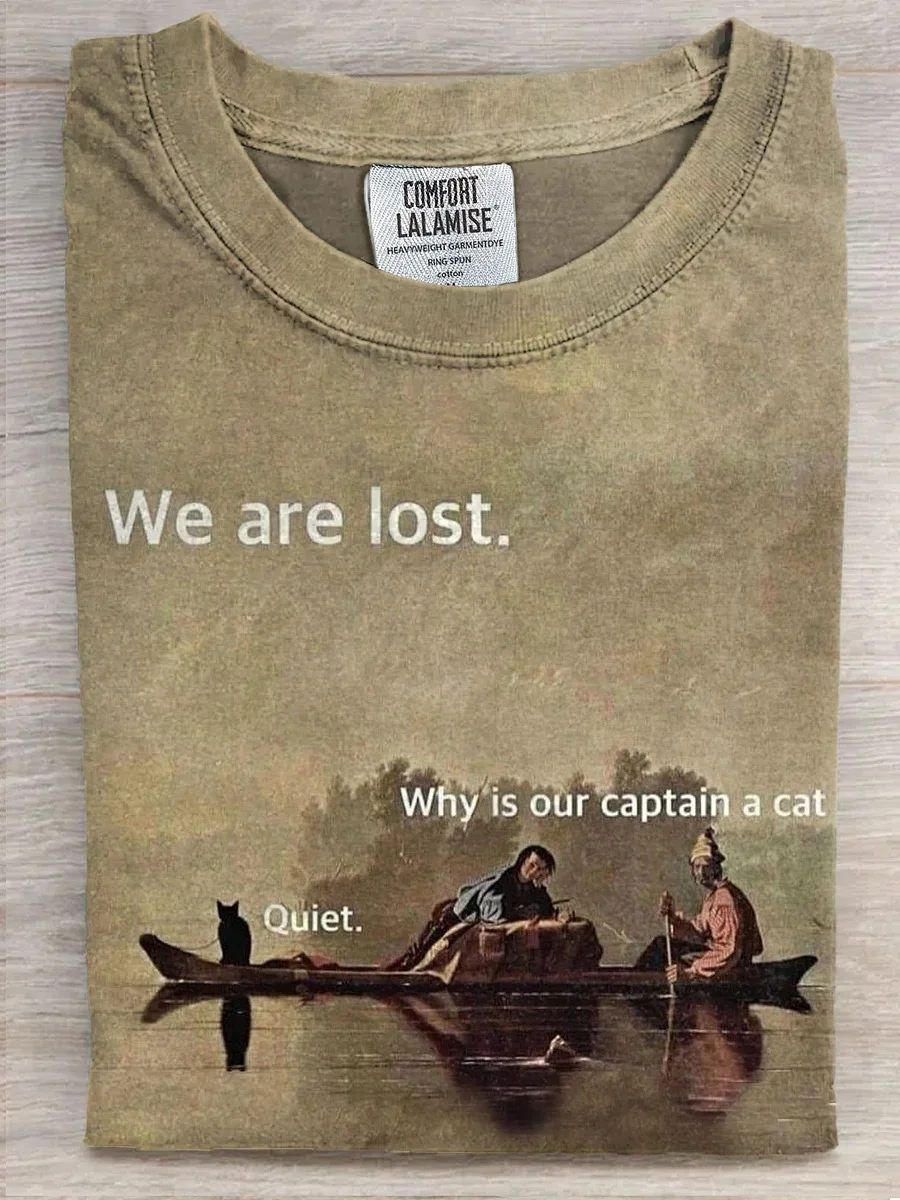 Eagerlys  We Are Lost Art Print T-shirt Eagerlys