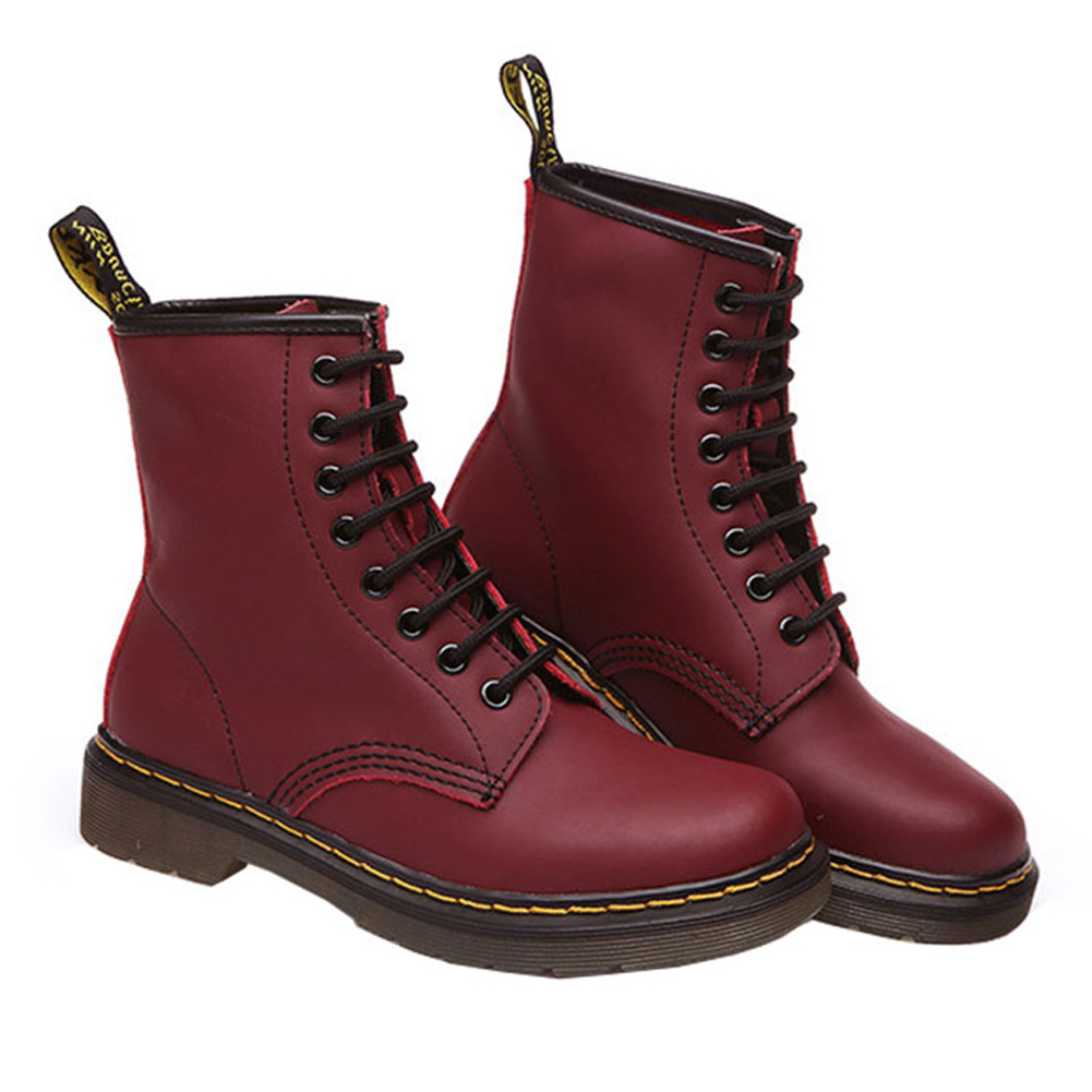 Women's Ankle Boots Flats Heels Martin Boots-vocosishoes