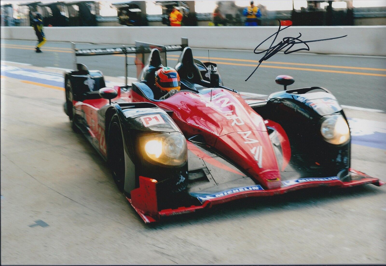 Karun Chandhok SIGNED FIA World Endurance Driver Autograph 12x8 Photo Poster painting AFTAL COA