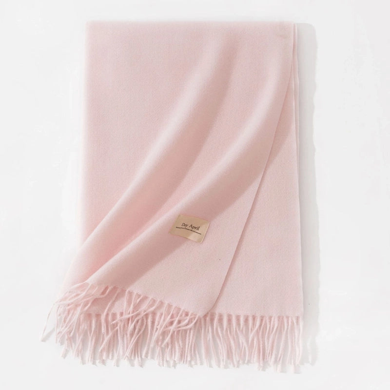 Scarf Winter Warm Windproof Shawl Women’s High-end Korean Style Women’s Cashmere Scarf