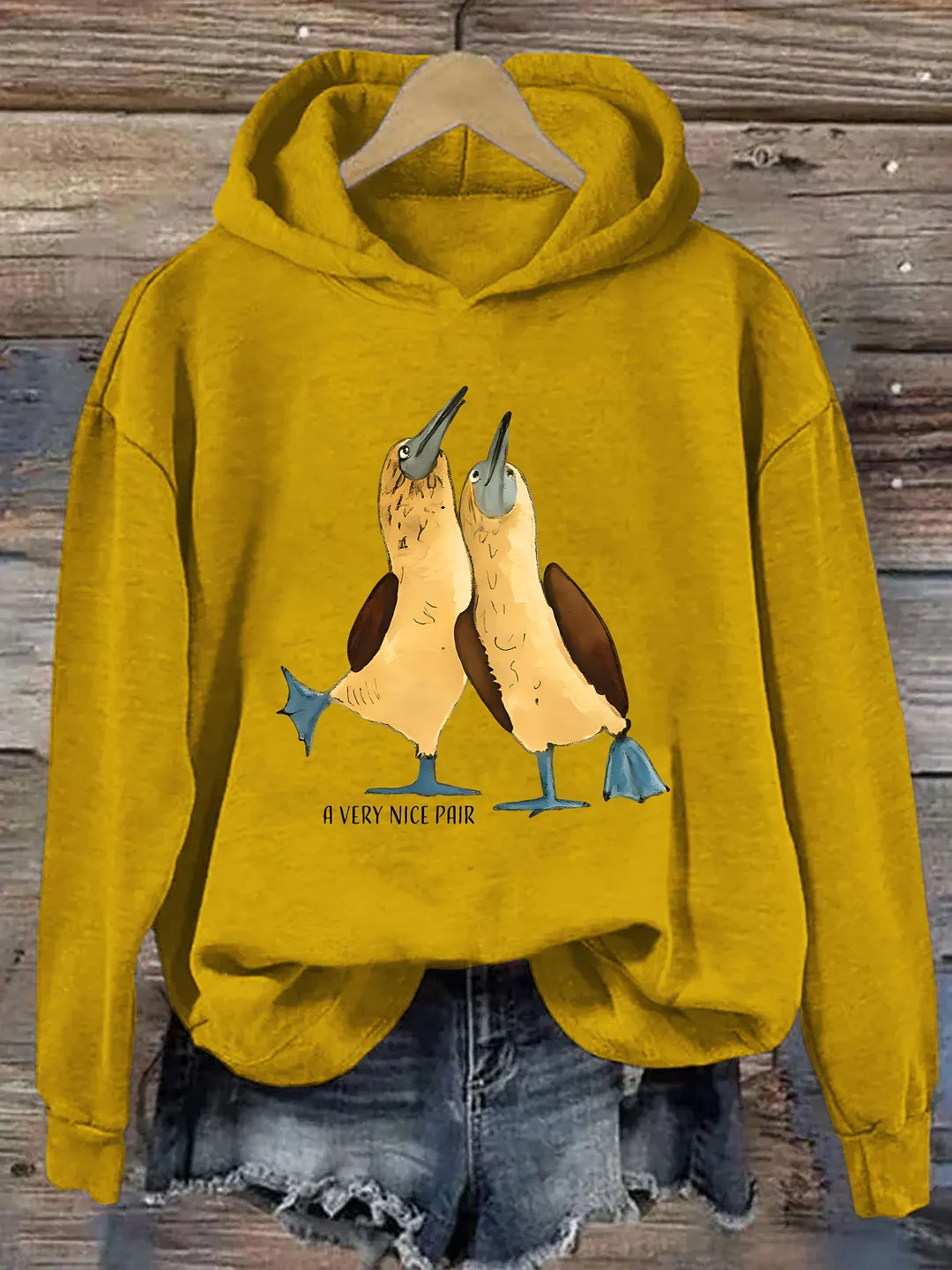 Blue Footed Booby Hoodie