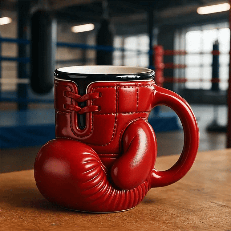 🥊☕Boxing Glove Mug – Drink Like a Fighter! 