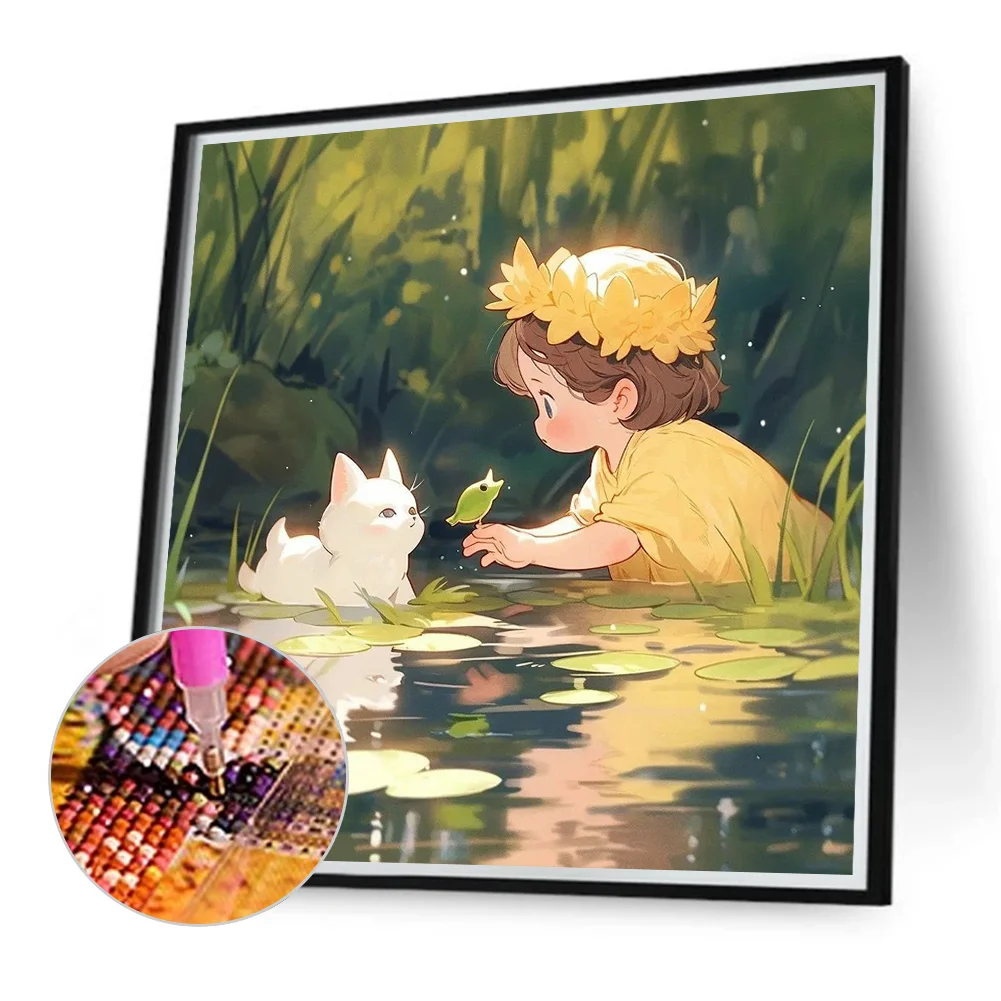 Diamond Painting - Full Round Drill - Child(Canvas|40*40cm)