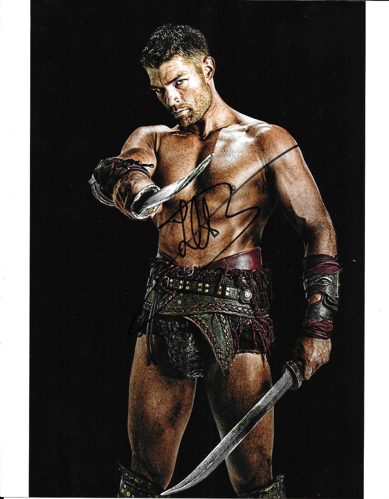 Liam McIntyre Spartacus autographed Photo Poster painting signed 8x10 #13