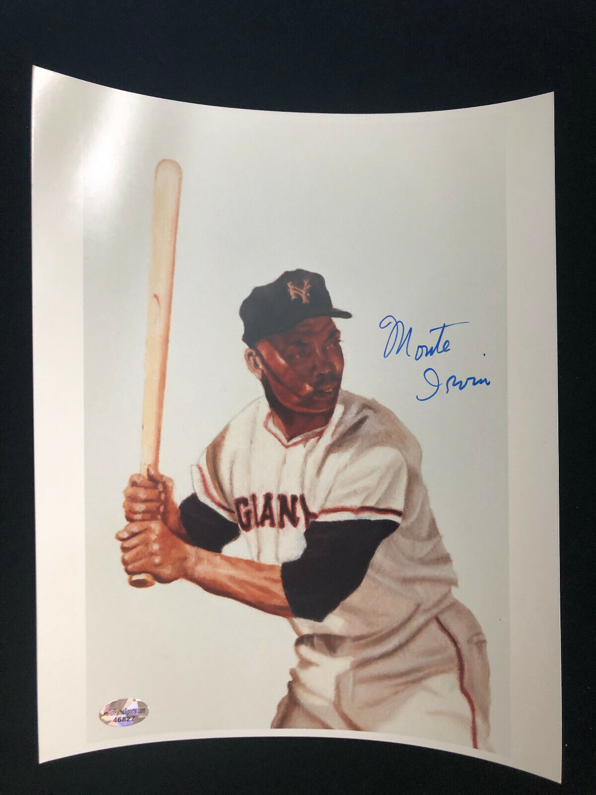 Monte Irvin Signed Autographed Photo Poster painting - COA - New York Giants