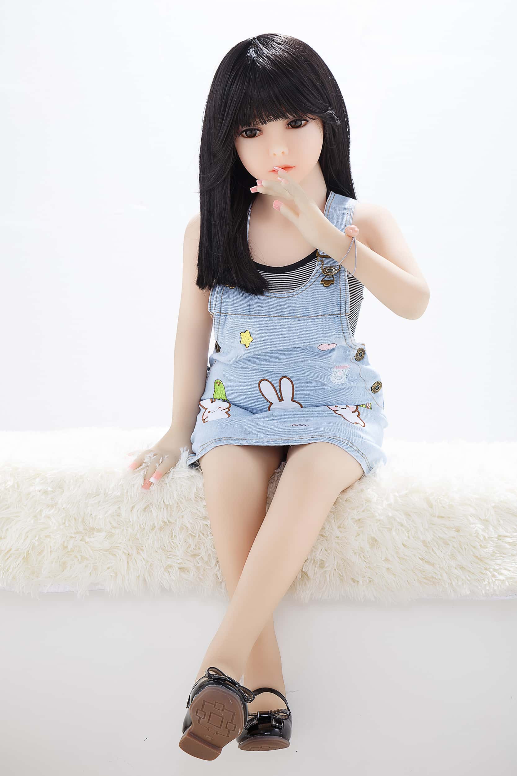 Mini Love Doll Aibei Doll 100cm (3.28') TPE Small Breast #111 - Evelyn (NO.310) Aibei Doll Littlelovedoll