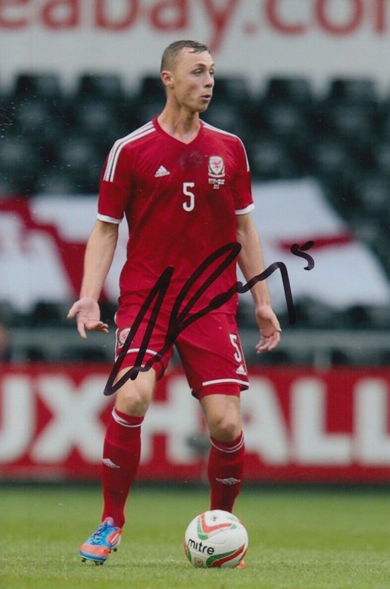 GEORGE RAY HAND SIGNED 6X4 Photo Poster painting - FOOTBALL AUTOGRAPH - WALES.