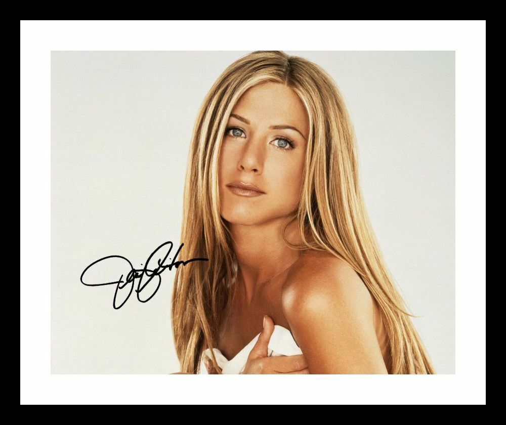 Jennifer Aniston Autograph Signed & Framed Photo Poster painting 4