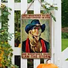 Cowgirl - Enseignes en bois(20*30cm/30*40cm)