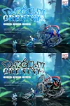 1/20 Scale World Zukan Evolution of Greninja Set - Pokemon Statue - DaiDai Studio