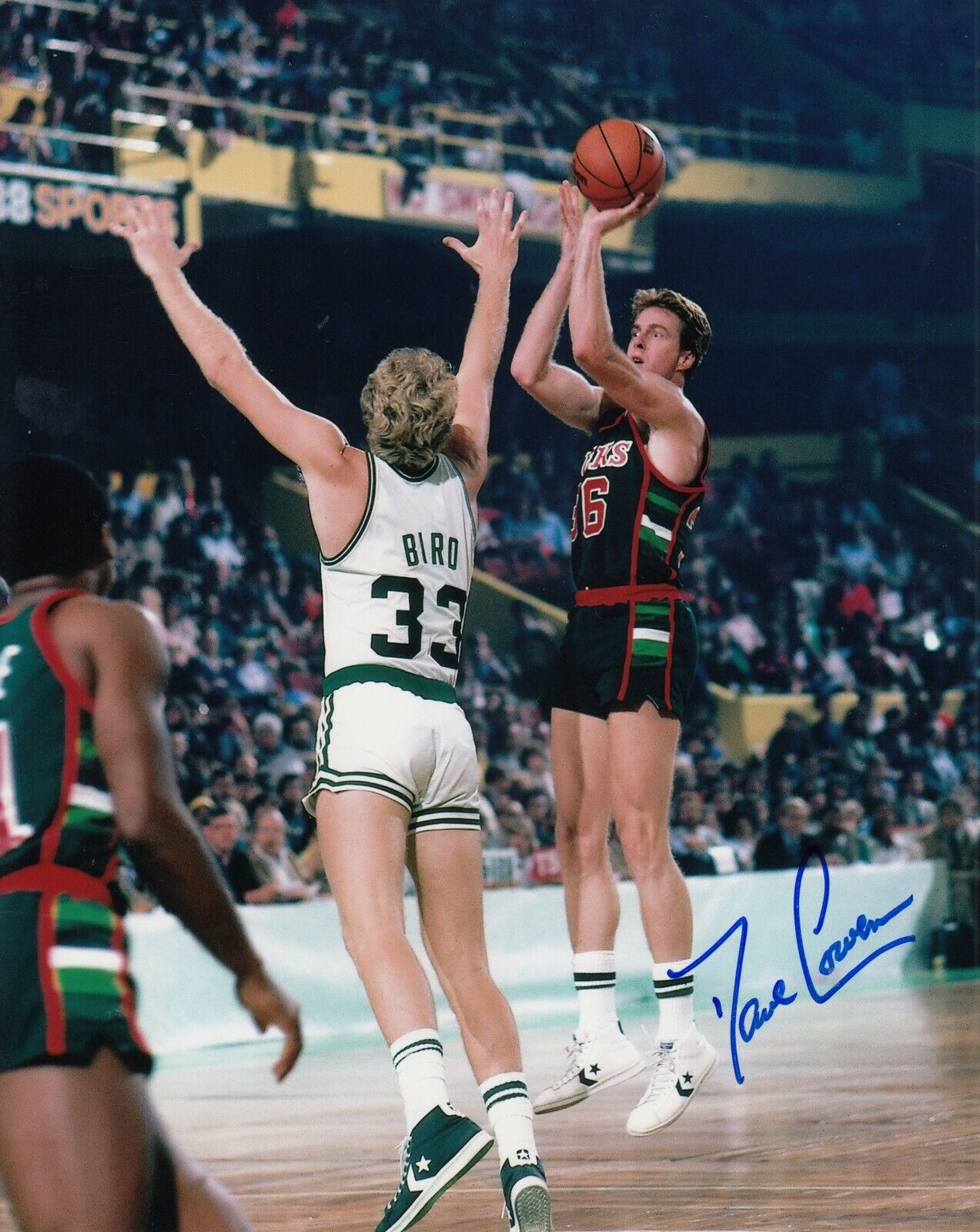 David Cowens #0 8x10 Signed Photo Poster painting W/ COA Milwaukee Bucks 031719