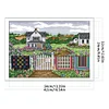 (Counted/Stamped)Autumn Manor-14CT Cross Stitch 42*32cm/16.54*12.6in