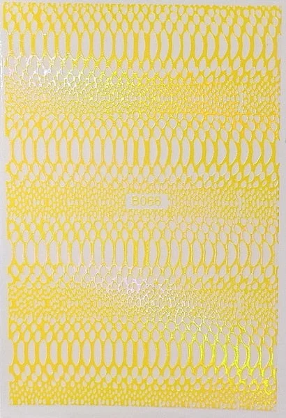 New 3D Bohemia Self-Adhesive Neon Curve Serpentine Letter Stripe Nails Stickers Acrylic Decorations Manicure Design-Nail Inspo