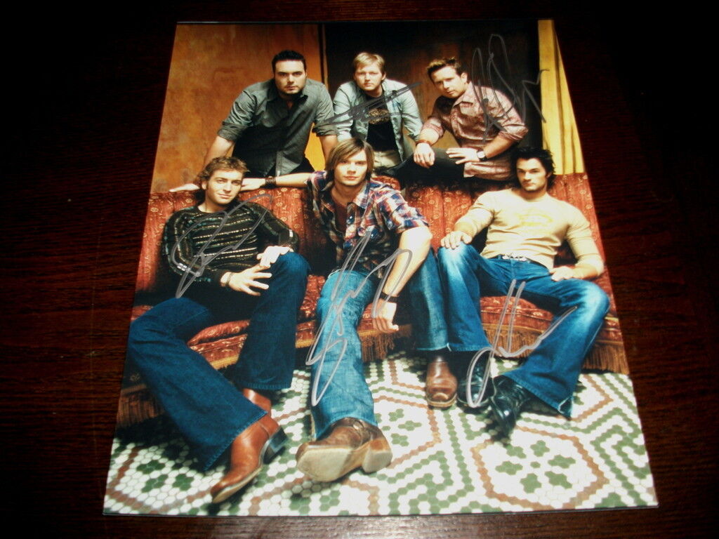 Emerson Drive x5 Signed Autograph 8x10 Music Photo Poster painting PSA