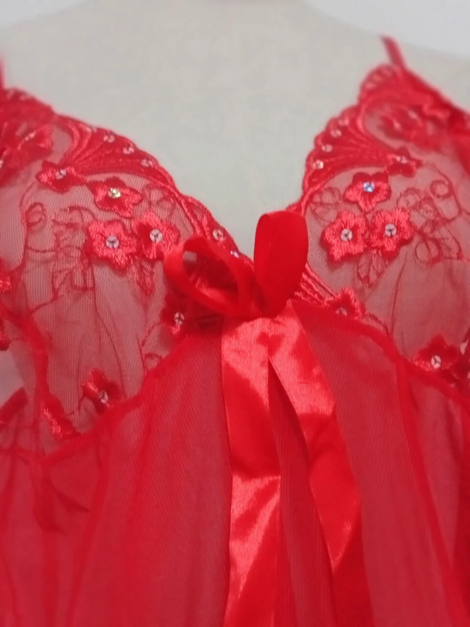 Uveng Plus Fat Plus Large-Size Lingerie Lace Sexy Pajamas Seduction Transparent Netting Sex Fun Pyjamas