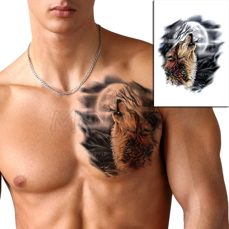 Temporary Tattoo Stickers Hands Together Peace Cross Fake Tatto Waterproof Tatoo Back Leg Arm Belly Big Size for Women Men Girl