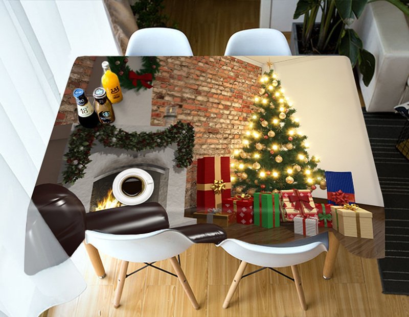 

Christmas Gift - 3D Tablecloth, 140*210cm, 501 Original
