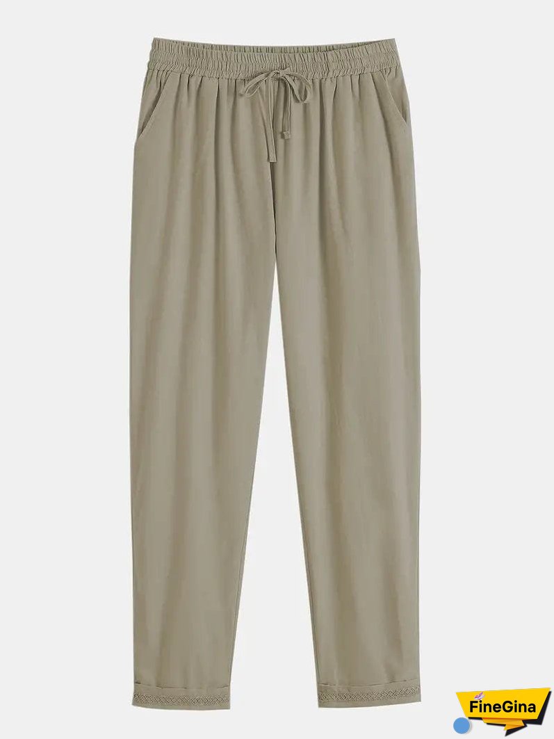 Bohemian Style Linen Pants