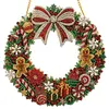 Diamond Painting Christmas Wreath Ornament DIY Kit 9.45x9.45in