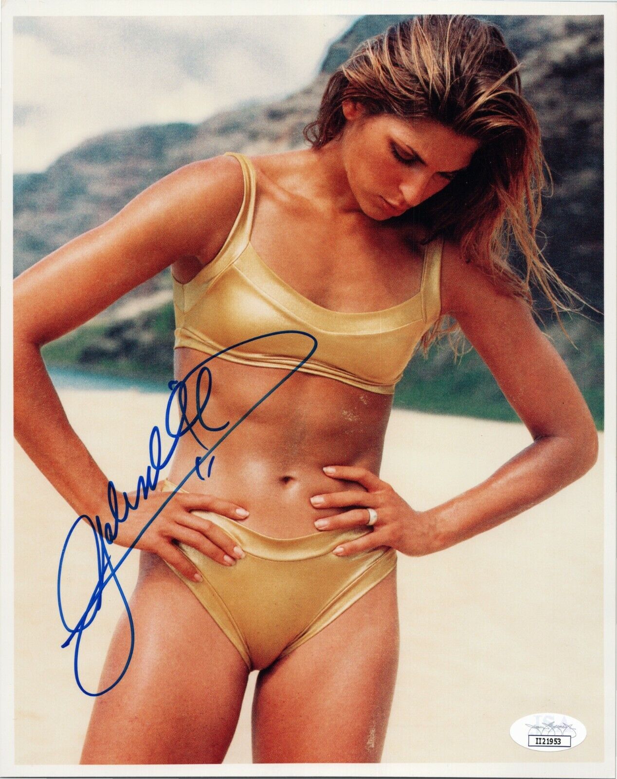 GABRIELLE REECE Authentic Hand-Signed Volleyball player
