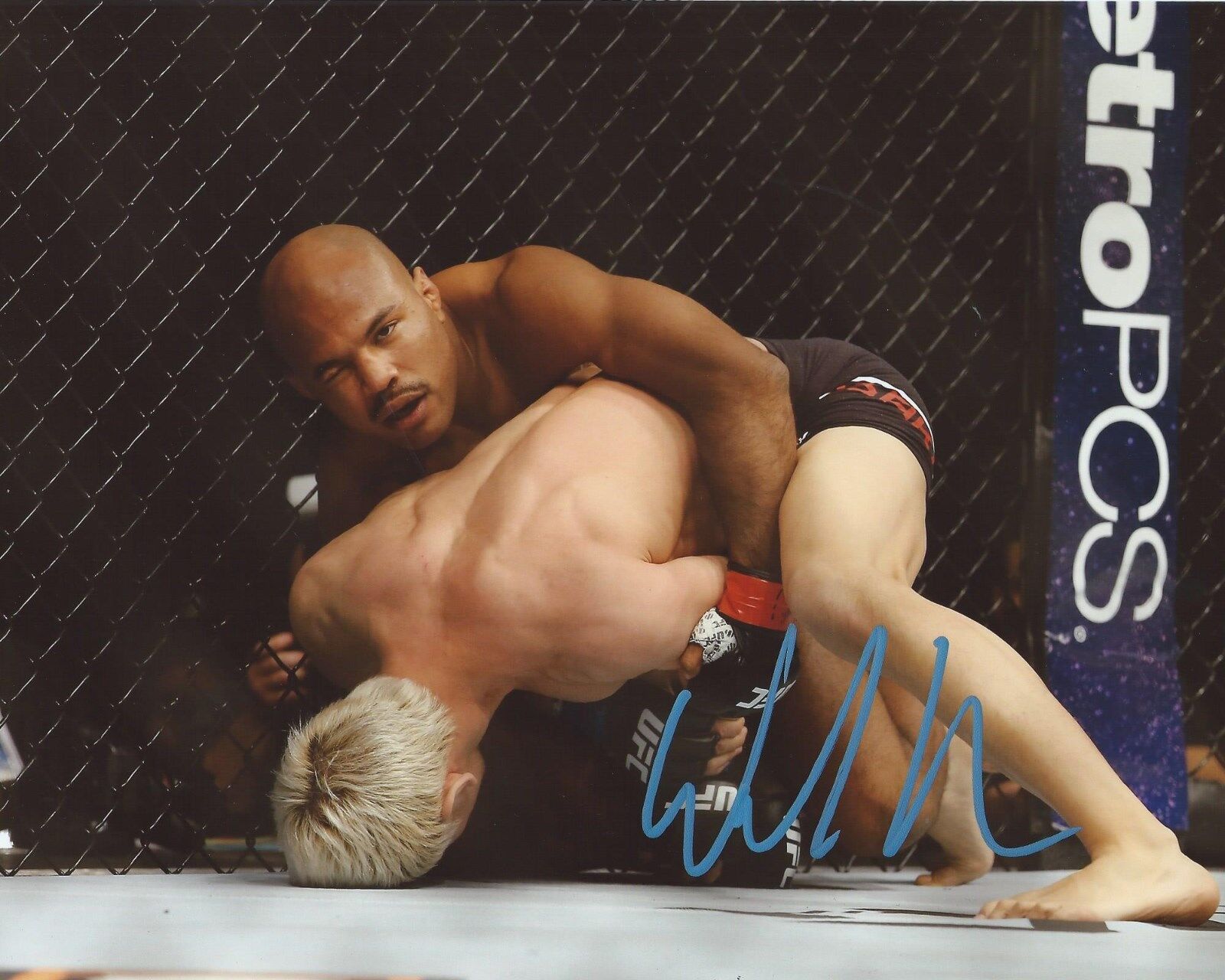 Wilson Reis Signed 8×10 Photo Poster painting UFC MMA Autographed COA B