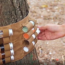 Portable Spice Bag with 9 Spice Jars