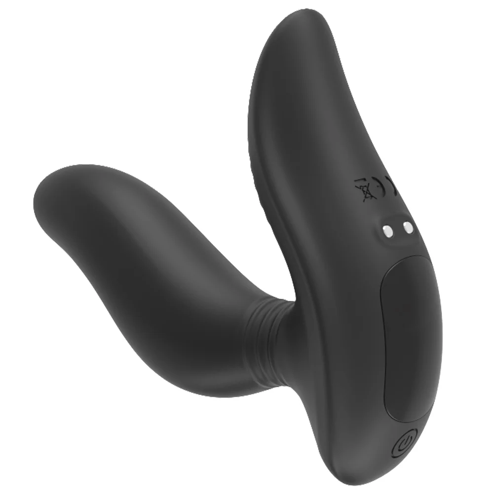 Multiple-function Finger-wiggling Prostate Massager Black