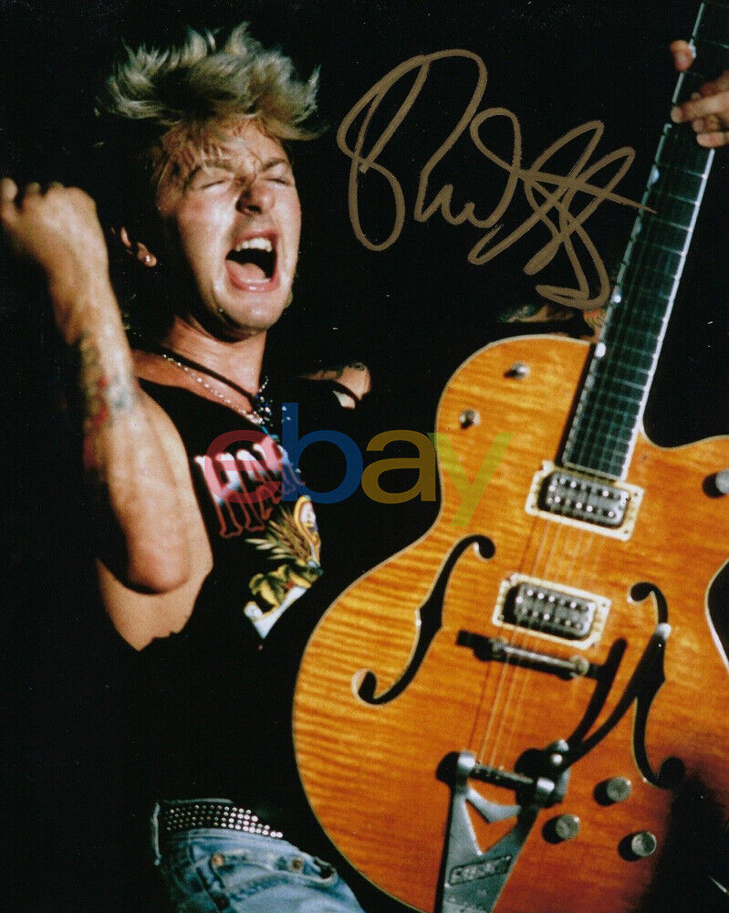 BRAIN SETZER The Stray Cats Signed 8x10 Autographed Photo Poster painting reprint