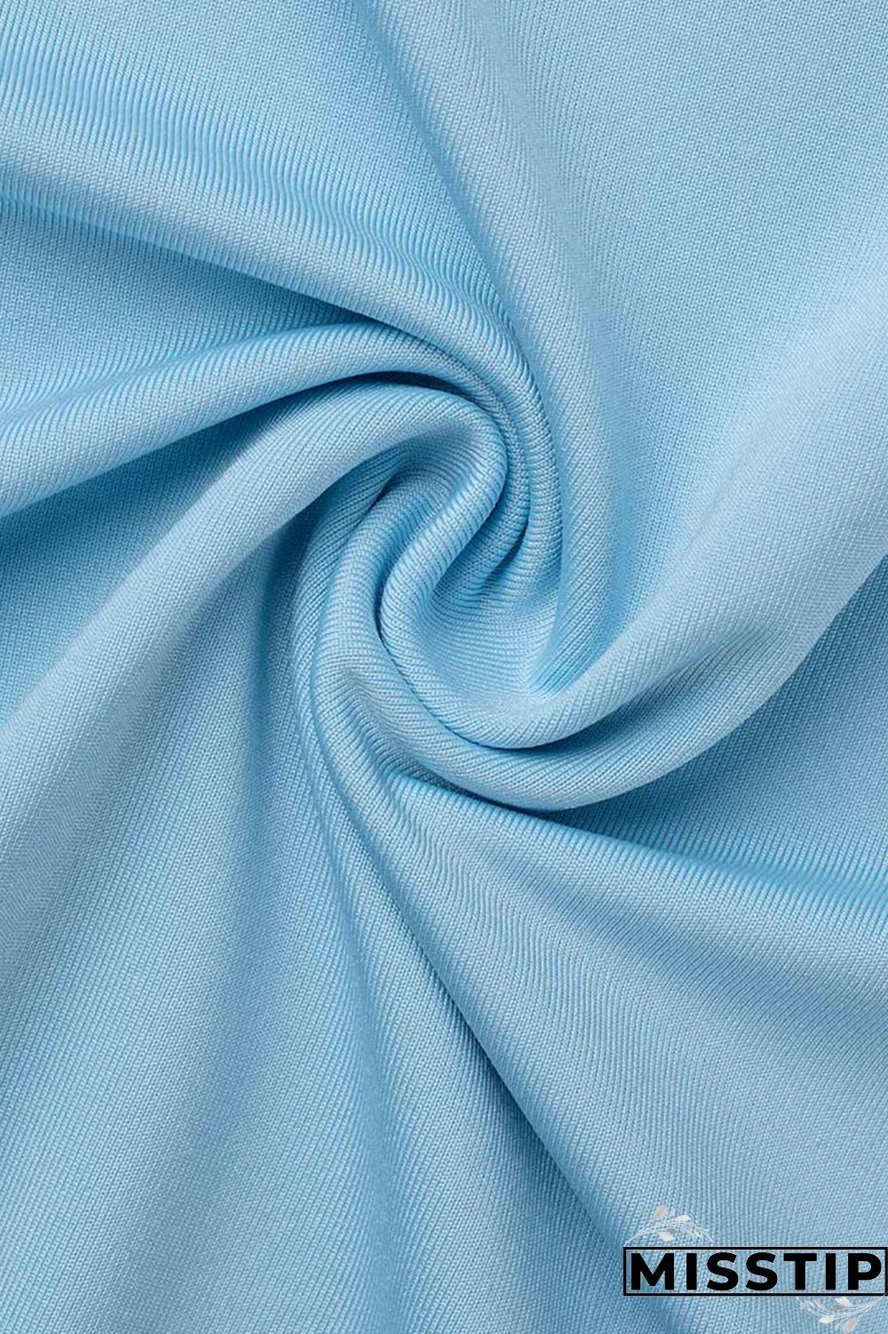 Blue Casual Solid Bandage Patchwork Slit O Neck Sleeveless Two Pieces