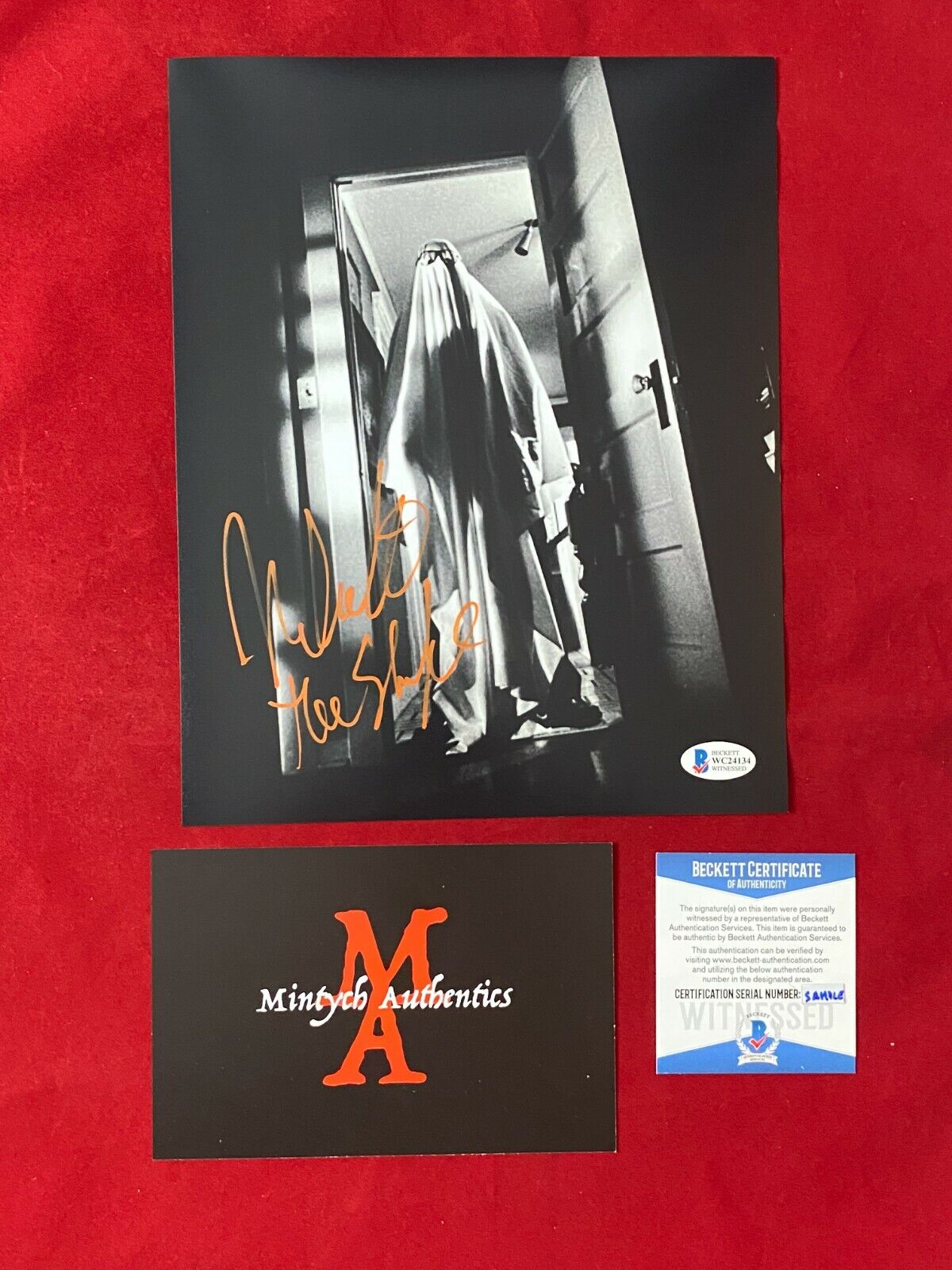 NICK CASTLE AUTOGRAPHED SIGNED 8x10 Photo Poster painting! HALLOWEEN! MICHAEL MYERS! BECKETT COA