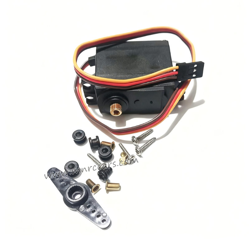 MN Model MN222 RC Truck Parts Metal Gear Servo with Plastic Housing