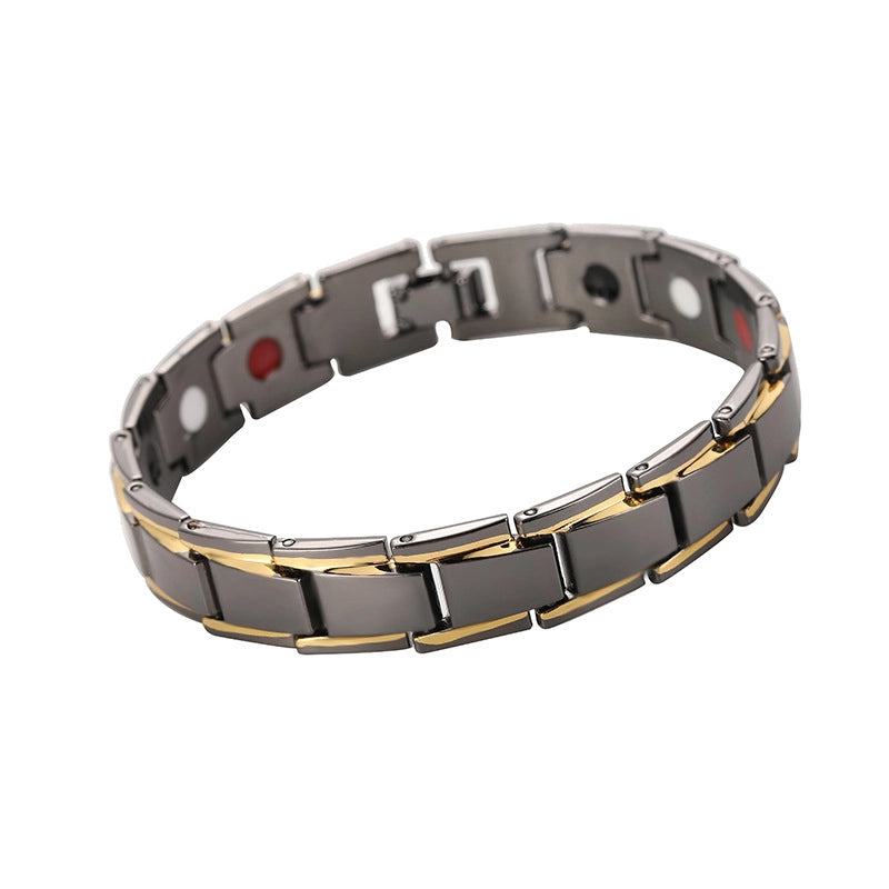 Fashion Geometric Metal Men’s Bracelets 1 Piece