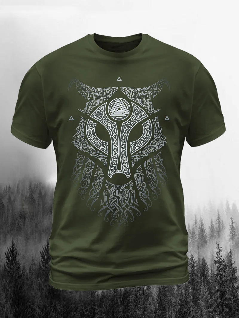 ULFHEDNAR Print Short Sleeve Men's T-Shirt in  mildstyles