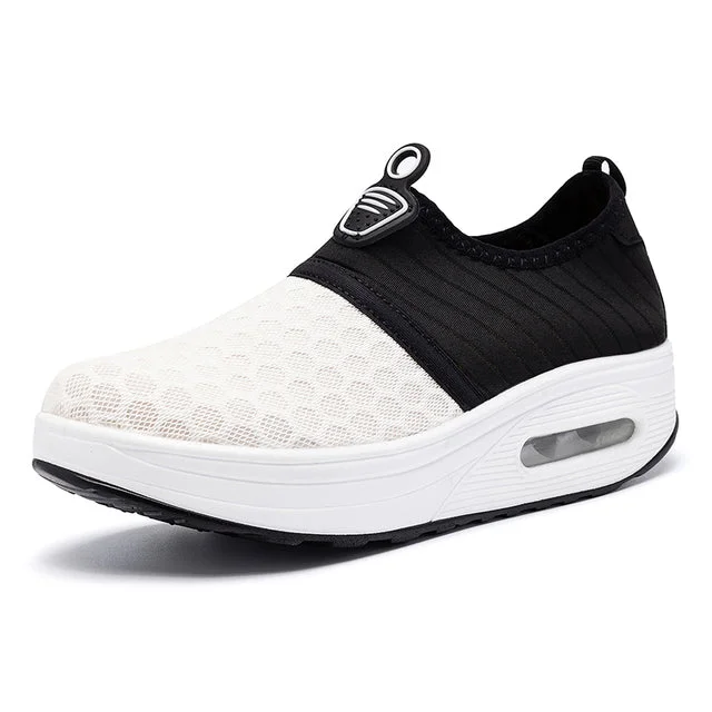 Letclo™ Breathable Air Cushion Slip-on Sneakers for Women letclo Letclo