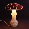 3D Printed Mushroom Lamp - Unique Toadstool Night Light for Home Decor, LED Fairy Light, Whimsical Fungi Lamp Gift