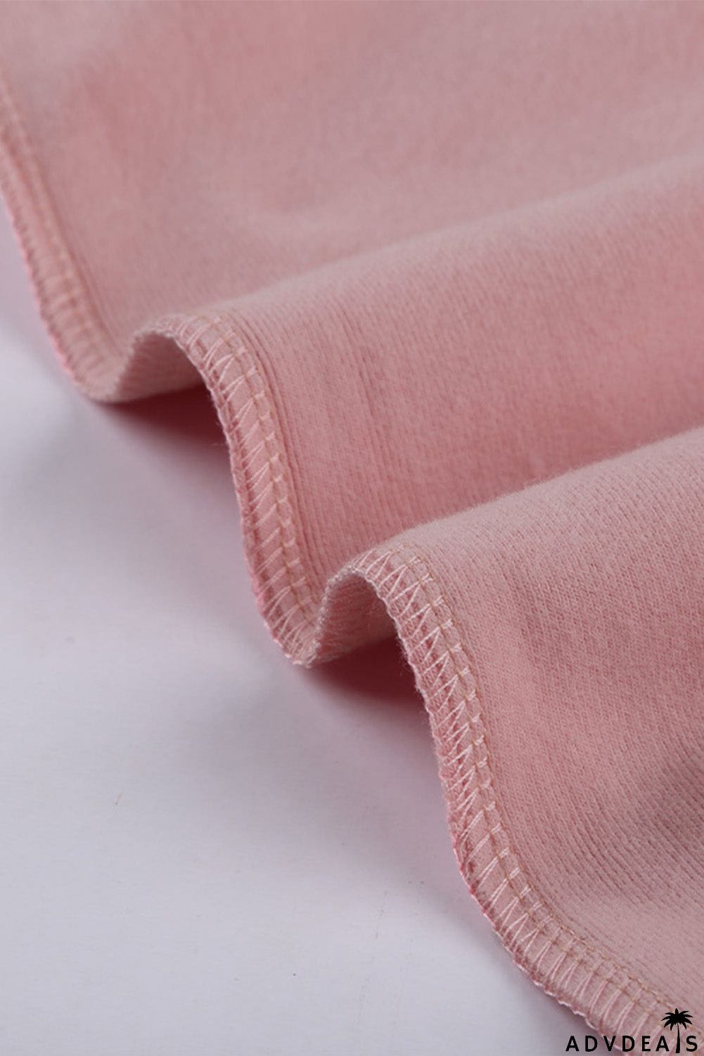 Women's Pink Full Zip Hoodie Coat with Floral Print Hooded Inner