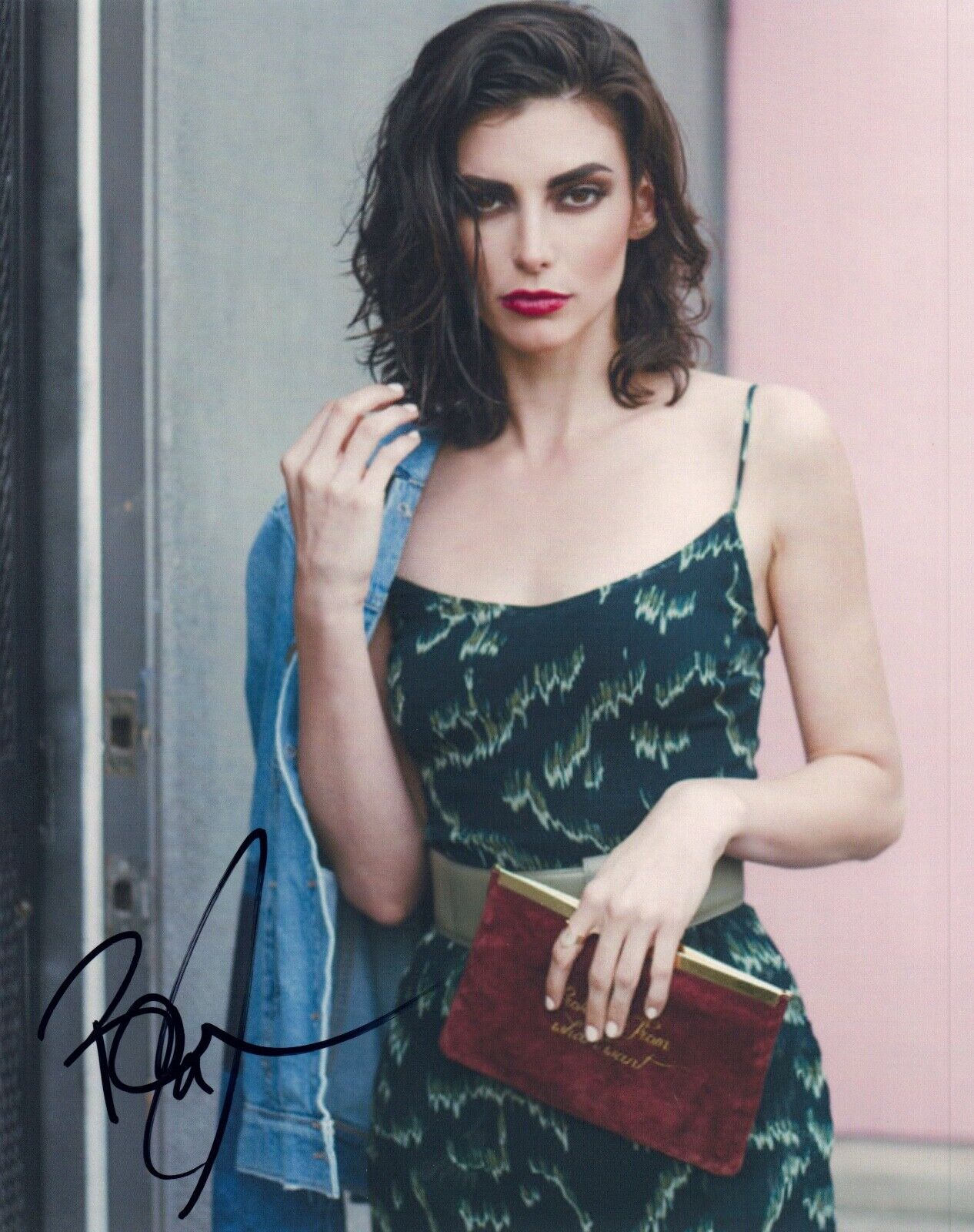 Rachele Schank Signed Autographed 8x10 Photo Poster painting Actress Fashion Model COA