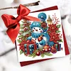 Diamond Painting Christmas Snowman Greeting Cards Congratulations Cards & Gifts