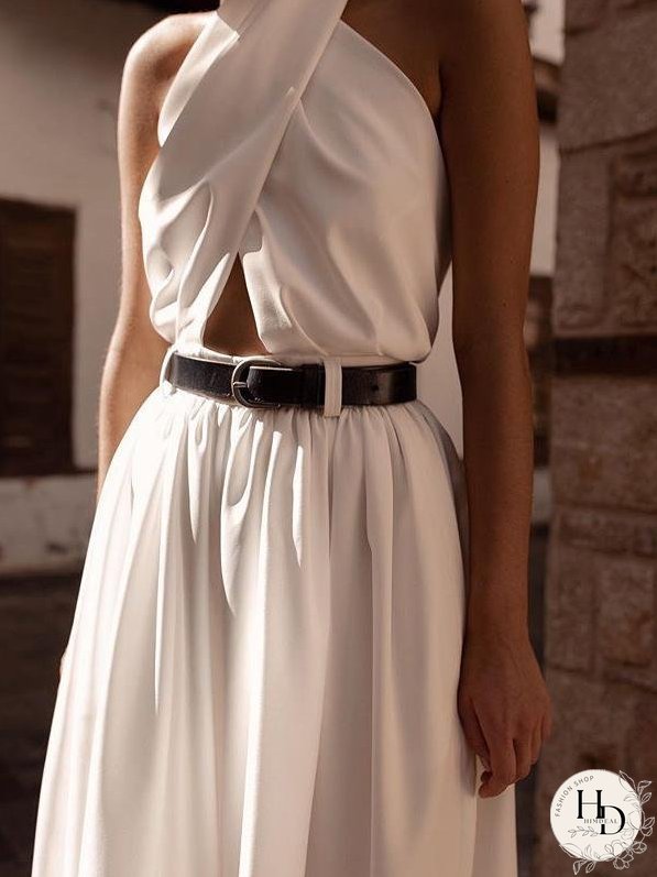 Backless Halterneck Wide Leg Jumpsuit for Women