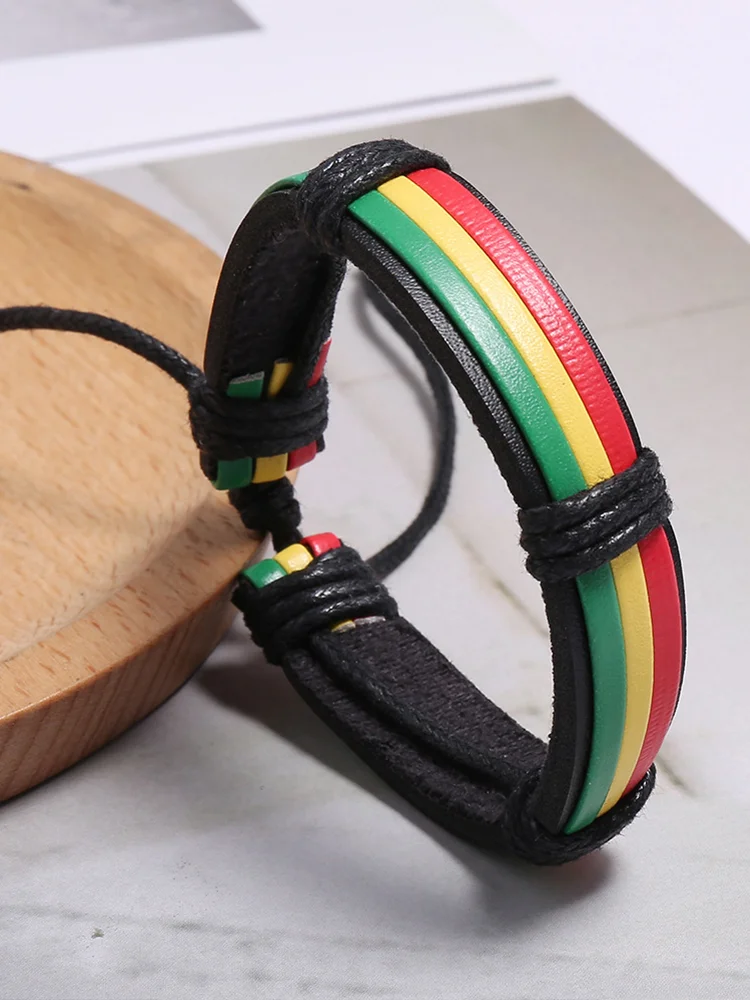 Black Pride Contrast Color Bracelet