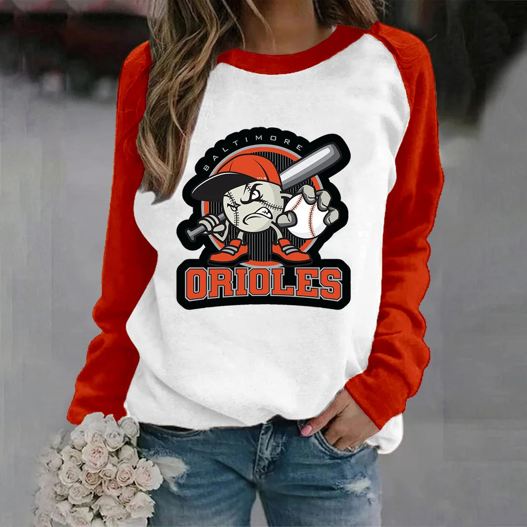 Women's Print Casual Sweatshirt