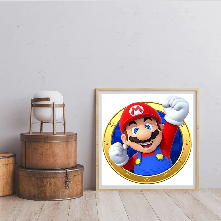 Diamond Painting - Full Round - Super Mario